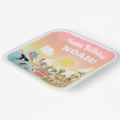 Custom Sunny SoCal Pappteller (Gewinkelt)