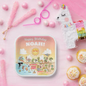 Custom Sunny SoCal Pappteller (Party)