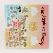 Custom Sunny Southern California Puzzle (Horizontal)