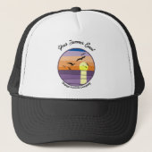 Custom Sunset Beach ・ Veranstaltung und Markenbeze Truckerkappe (Vorderseite)
