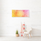 Custom Sunset Gradient Banner - Elegant (Insitu)