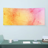 Custom Sunset Gradient Banner - Elegant (Messe)