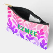 Custom Sunset Leaf Bleistift /Makeup Bag Personali Zubehörtasche (Offen)