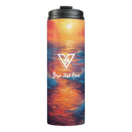 Custom: Sunset Radiance Tumbler Thermosbecher