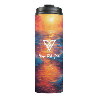 Custom: Sunset Radiance Tumbler Thermosbecher