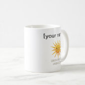 Custom Sunshine Mug – You Are My Sun Kaffeetasse (VorderseiteRechts)