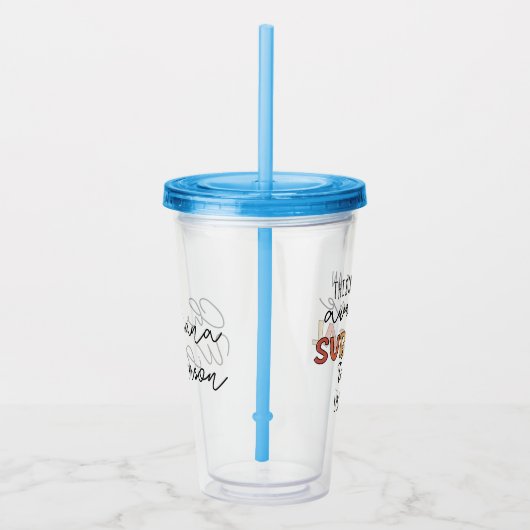 Custom Surgical Technologe Funny Operation OR Tech Acryltrinkbecher (Rechts)