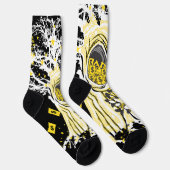 Custom Sustainable Premium Crew Sock – Urban Tree  Socken (Rechts)