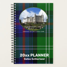 Custom Sutherland Scottish Clan Foto Weekly Planer