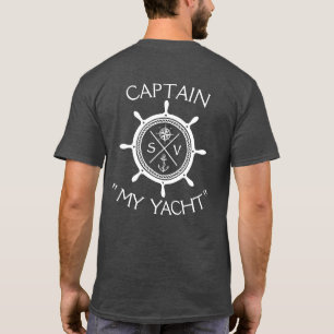 Custom SV Segelschiff Logo "Ihr Name hier" T-S T-Shirt