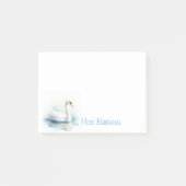 Custom Swan Lake Post-it Klebezettel (Vorderseite)