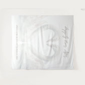 Custom Swan Wedding Backdrop Wandteppich (Vorderseite (Horizontal))