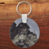 CUSTOM SWAT Police Schlüsselanhänger ID Tag Pantin (Vorderseite)