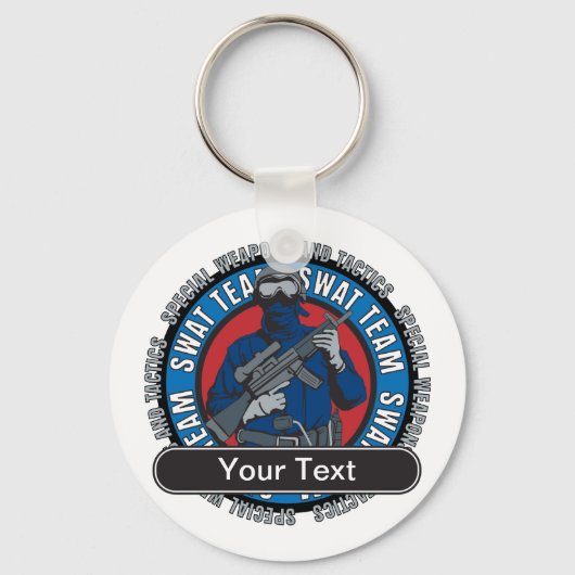 Custom SWAT Team Schlüsselanhänger (Vorderseite)