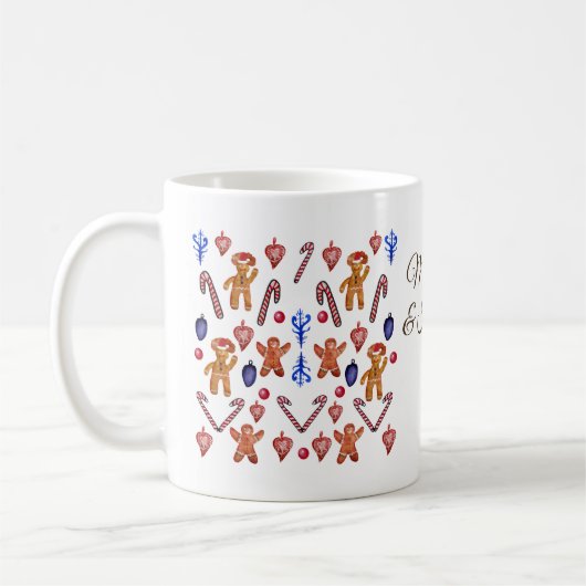 Custom Sweet Holidays Kaffeetasse (Links)