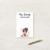 Custom Sweet Spellbound — Whimsy Meets Halloween Post-it Klebezettel (Auf Schreibtisch)