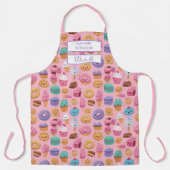 Custom Sweet Treats – Culinary Science by [Name] Schürze (Vorderseite)