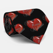 Custom Sweet Zuhause Alabama Krawatte schwarze Her (Gerollt)