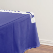 Custom Table Cover Logo Business Show Blue Tischdecke (Beispiel)