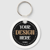 Custom-tailored, modern, bold & sleek schlüsselanhänger (Vorderseite)