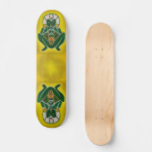 Custom Taíno Atabey Skateboard Deck (Vorderseite)