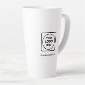 Custom Tall 17oz Logo Latte No Minimum mug Milchtasse (Rechte Ecke)