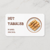 Custom Tamales Visitenkarte (Vorderseite)