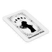 Custom Tarot Add Name Divorce Party Favor Feminist Magnet (Rechte Seite)