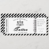 Custom Tattoo Geschenkgutschein Vorlage (Vorne/Hinten)