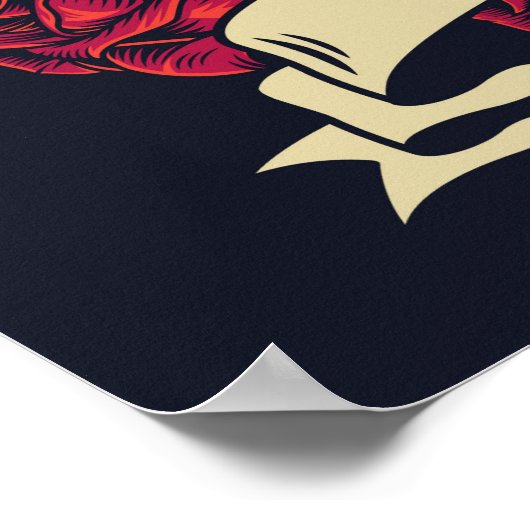 Custom Tattoo Themed Poster (Ecke)