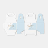 Custom Taufe Blue Baby Boy Gevor Box Geschenkschachtel (Ungefaltet)