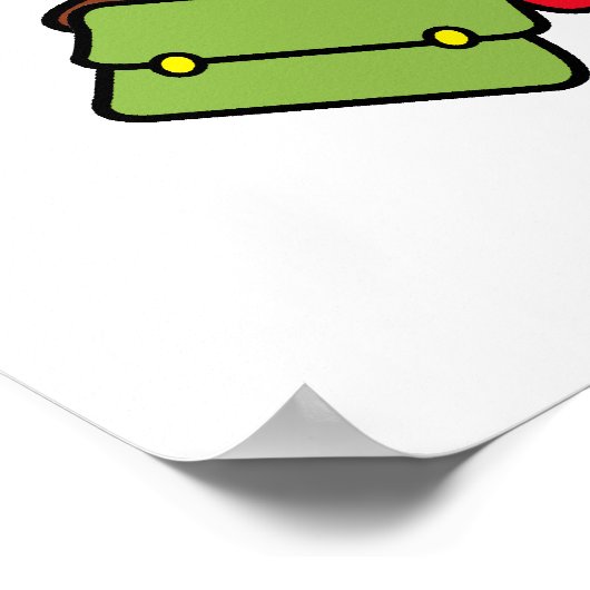 Custom Teacher and Students Willkommen bei Class P Poster (Ecke)