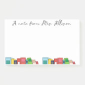 Custom Teacher Appreciation Gift Sticky Notes Post-it Klebezettel (Vorderseite)