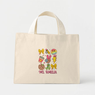 Custom Teacher Bag, Custom Back to School Bag Mini Stoffbeutel