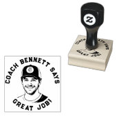 Custom Teacher Coach Stamp, Sports Classroom Stamp Gummistempel (Stempel)