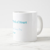 Custom Teacher Gift Mug Jumbo-Tasse (Vorderseite Rechts)