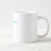 Custom Teacher Gift Mug  Jumbo-Tasse (Rechts)