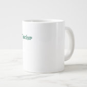 Custom Teacher Gift Mug Jumbo-Tasse (Vorderseite Rechts)