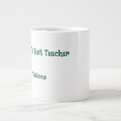 Custom Teacher Gift Mug Jumbo-Tasse (Vorderseite)