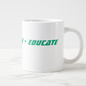 Custom Teacher Gift Mug  Jumbo-Tasse (Rechts)