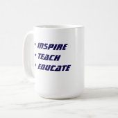 Custom Teacher Gift Mug  Kaffeetasse (Vorderseite Links)