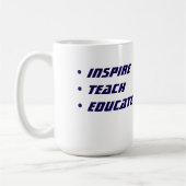 Custom Teacher Gift Mug  Kaffeetasse (Links)