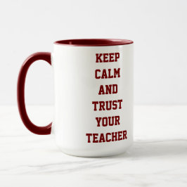Custom Teacher Gift Mug Tasse
