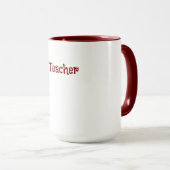 Custom Teacher Gift Mug Tasse (VorderseiteRechts)