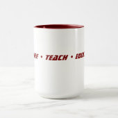 Custom Teacher Gift Mug Tasse (Zentrum)