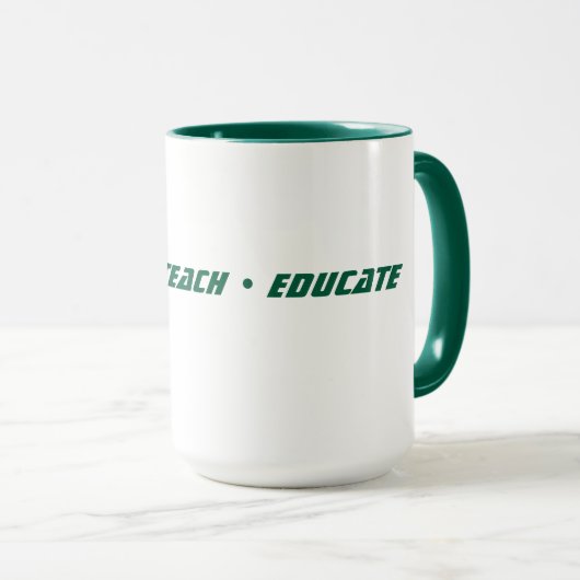 Custom Teacher Gift Mug  Tasse (VorderseiteRechts)