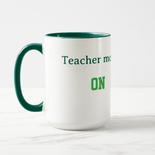 Custom Teacher Gift Mug Tasse (Links)