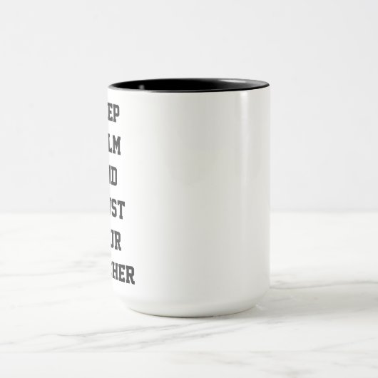 Custom Teacher Gift Mug  Tasse (Zentrum)