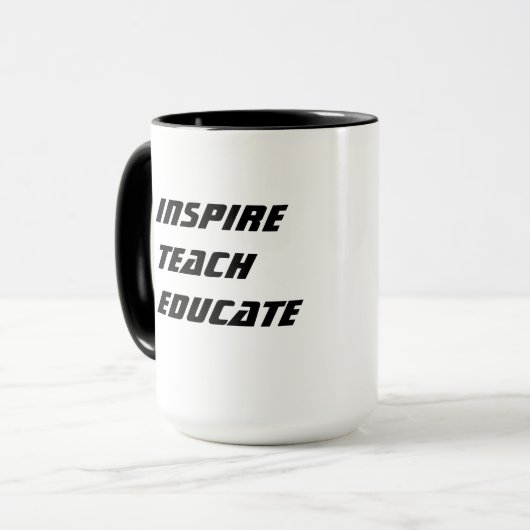 Custom Teacher Gift Mug  Tasse (Vorderseite Links)