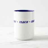 Custom Teacher Gift Mug  Tasse (Zentrum)